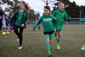 Hibiscus Coast AFC Kids Participate In A Fit4Football Event